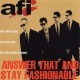 AFI - Answer That and Stay Fashionable - Tekst piosenki, lyrics | Tekściki.pl