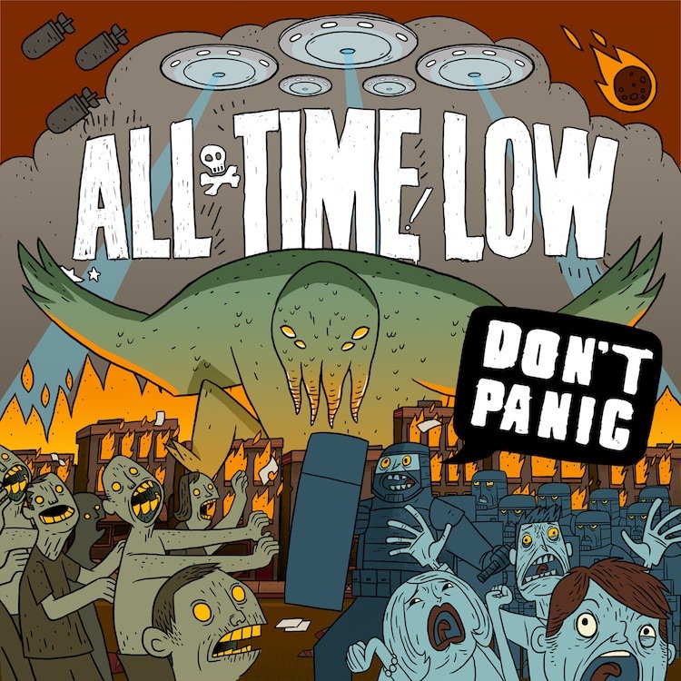 All Time Low - Don't Panic! - Tekst piosenki, lyrics | Tekściki.pl