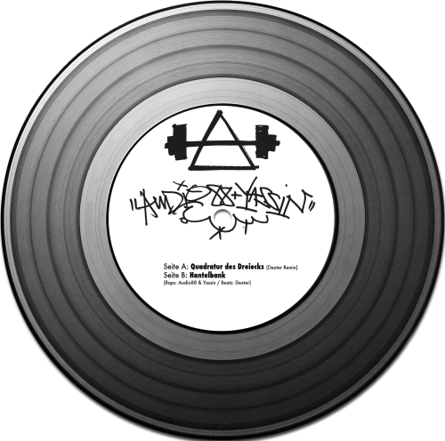 Audio88 & Yassin - Quadratur des Dreiecks (Dexter Remix) / Hantelbank 7" - Tekst piosenki, lyrics | Tekściki.pl