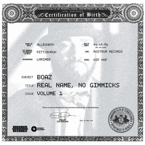 Boaz - Real Name, No Gimmicks Vol. 1 - Tekst piosenki, lyrics | Tekściki.pl
