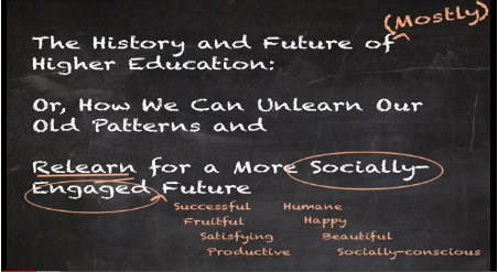 Cathy Davidson - Lectures: "The History and Future of (Mostly) Higher Education" - Tekst piosenki, lyrics | Tekściki.pl