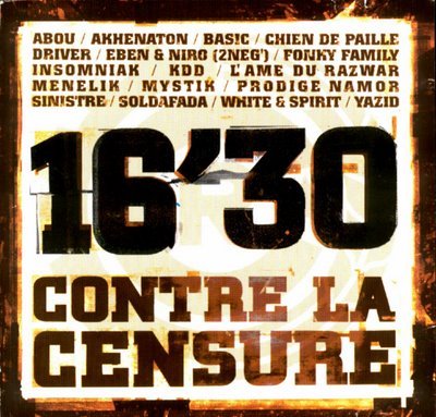 Cercle Rouge - 16'30 Contre la Censure (Maxi) - Tekst piosenki, lyrics | Tekściki.pl