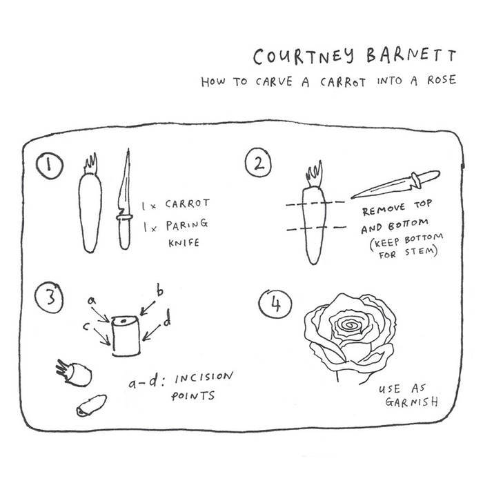 Courtney Barnett - How To Carve A Carrot Into A Rose - Tekst piosenki, lyrics | Tekściki.pl