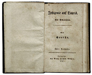 Johann Wolfgang von Goethe - Iphigenie auf Tauris - Tekst piosenki, lyrics | Tekściki.pl