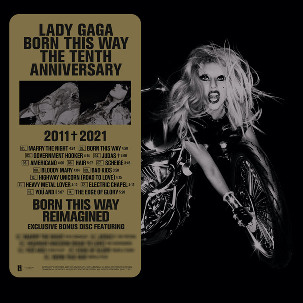 Lady Gaga - Born This Way: The Tenth Anniversary - Tekst piosenki, lyrics | Tekściki.pl