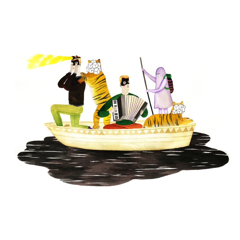 Man Man - On Oni Pond - Tekst piosenki, lyrics | Tekściki.pl