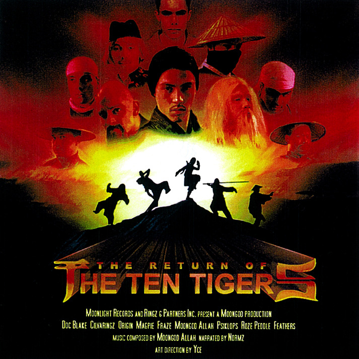 Moongod Allah - The Return Of The Ten Tigers - Tekst piosenki, lyrics | Tekściki.pl