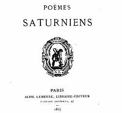 Paul Verlaine - Poèmes saturniens - Tekst piosenki, lyrics | Tekściki.pl