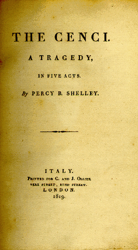 Percy Bysshe Shelley - The Cenci - Tekst piosenki, lyrics | Tekściki.pl