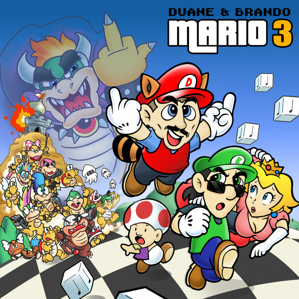 The Adventures of Duane & BrandO - Mario 3 - Tekst piosenki, lyrics | Tekściki.pl