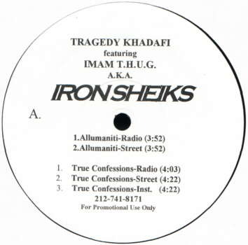 Tragedy Khadafi - Iron Sheiks EP - Tekst piosenki, lyrics | Tekściki.pl