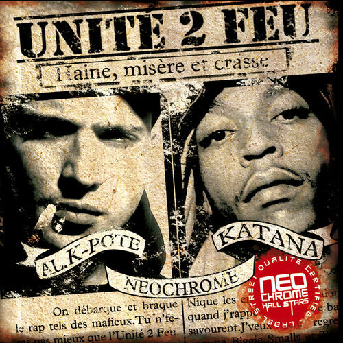 Unité 2 feu - Haine, misère et crasse - Tekst piosenki, lyrics | Tekściki.pl