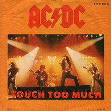 AC/DC - Touch Too Much - Tekst piosenki, lyrics - teksciki.pl