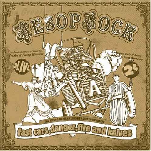 Aesop Rock - Fast Cars, Danger, Fire and Knives Album Art - Tekst piosenki, lyrics - teksciki.pl