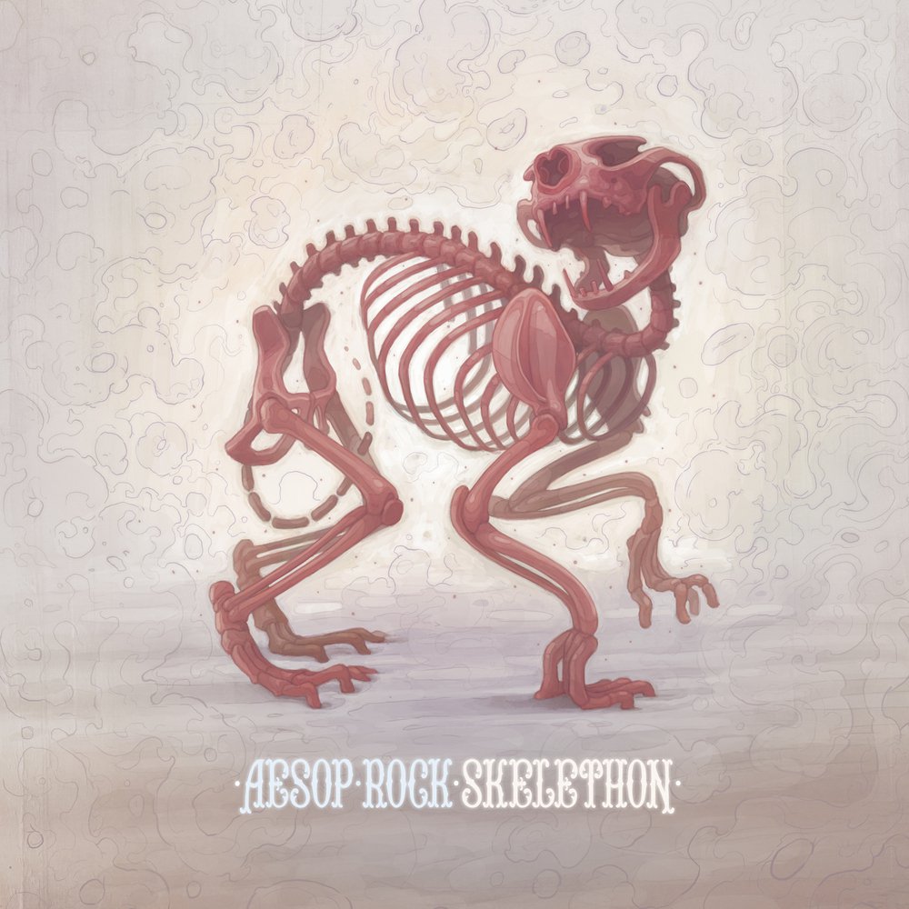 Aesop Rock - Skelethon Album Art - Tekst piosenki, lyrics - teksciki.pl