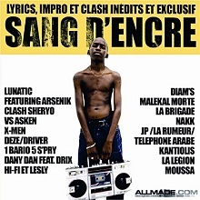 Dany Dan - Freestyle Sang d'Encre - Tekst piosenki, lyrics - teksciki.pl