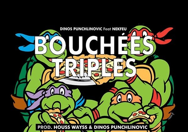 Dinos Punchlinovic - Bouchées triples - Tekst piosenki, lyrics - teksciki.pl