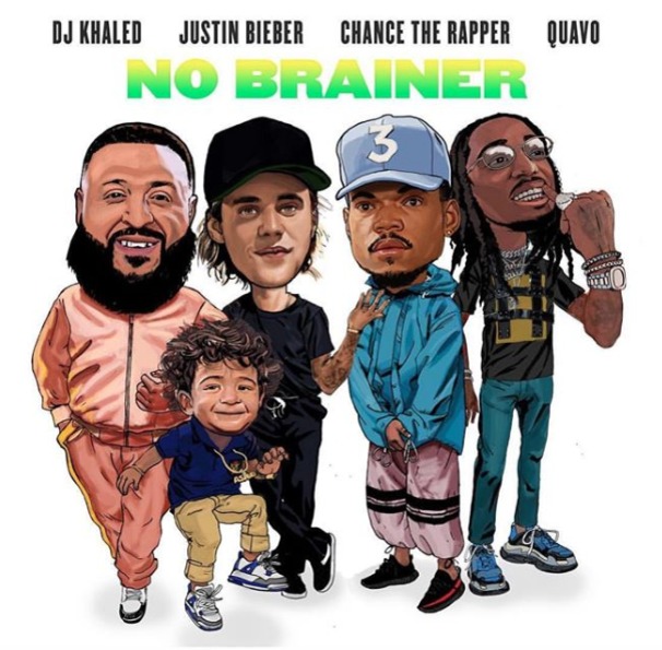 DJ Khaled - DJ Khaled feat. Quavo , Justin Bieber , Chance The Rapper - No Brainer - Tekst piosenki, lyrics - teksciki.pl