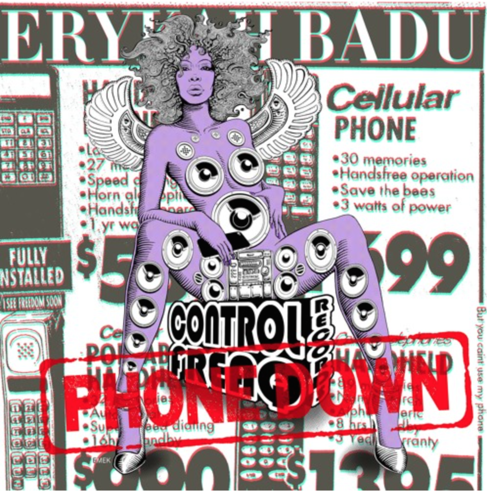 Erykah Badu - Phone Down - Tekst piosenki, lyrics - teksciki.pl