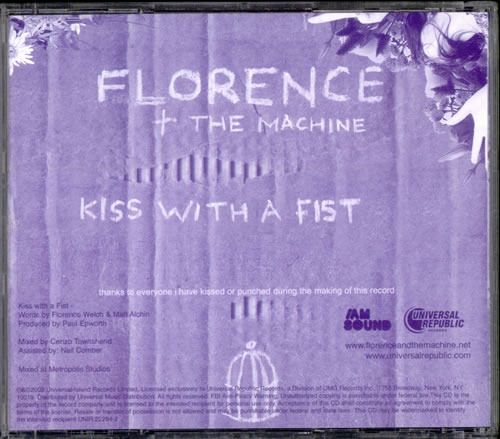 Florence and the Machine - Kiss With a Fist - Tekst piosenki, lyrics - teksciki.pl