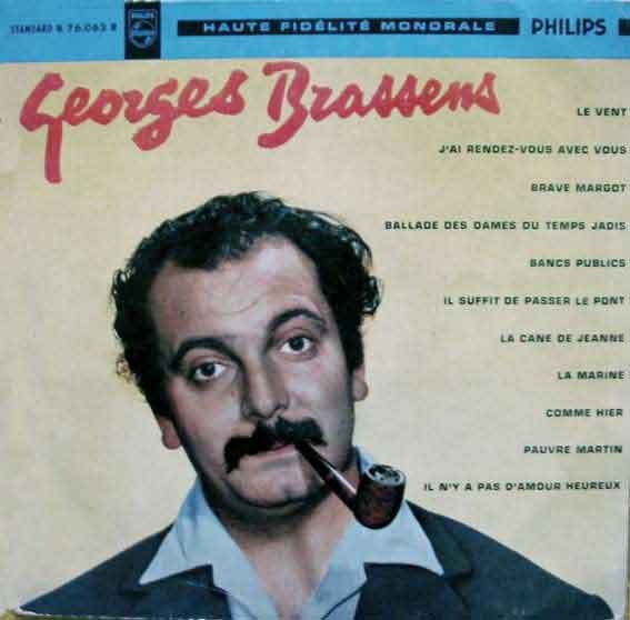 Georges Brassens - Bancs Publics - Tekst piosenki, lyrics - teksciki.pl