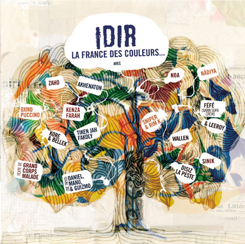 Idir - La France des couleurs - Tekst piosenki, lyrics - teksciki.pl