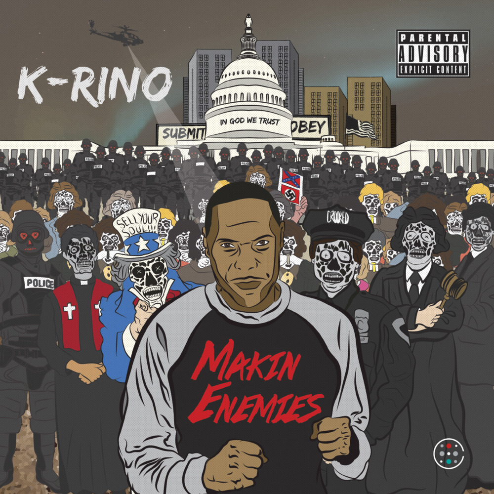 K-Rino - Makin' Enemies - Tekst piosenki, lyrics - teksciki.pl