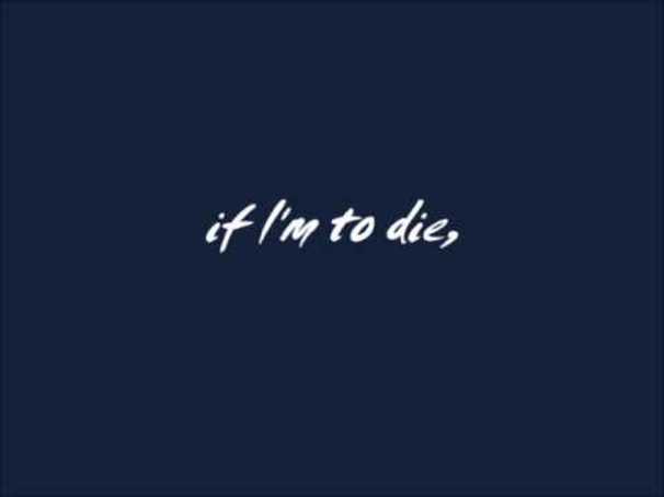 Keaton Henson - If I'm to die - Tekst piosenki, lyrics - teksciki.pl