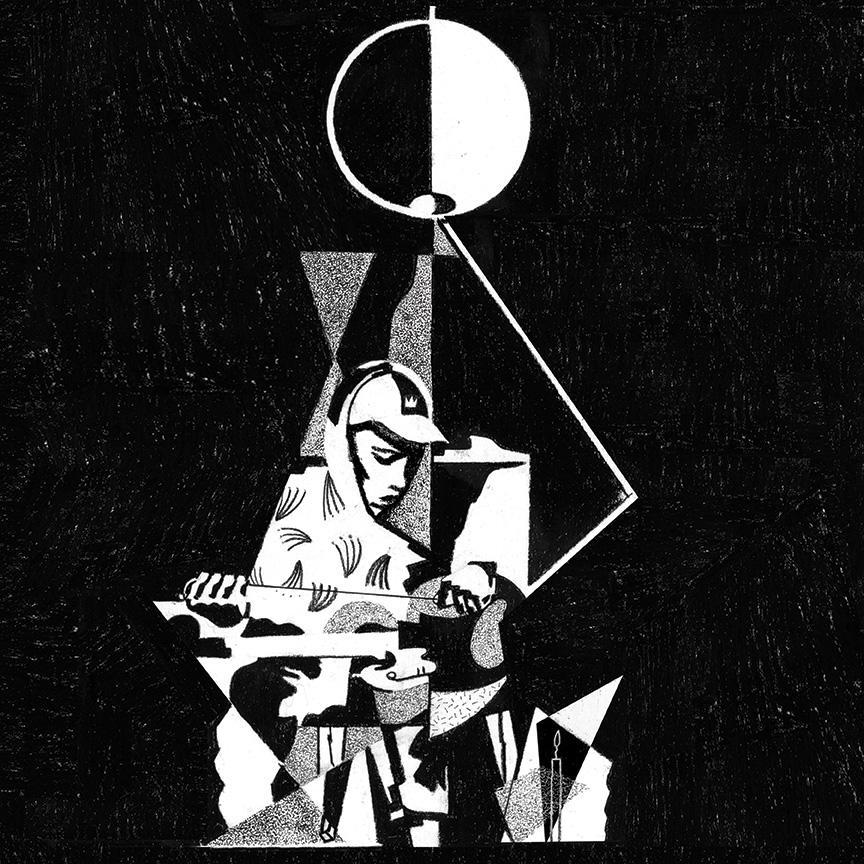 King Krule - 6 Feet Beneath The Moon Album Art - Tekst piosenki, lyrics - teksciki.pl