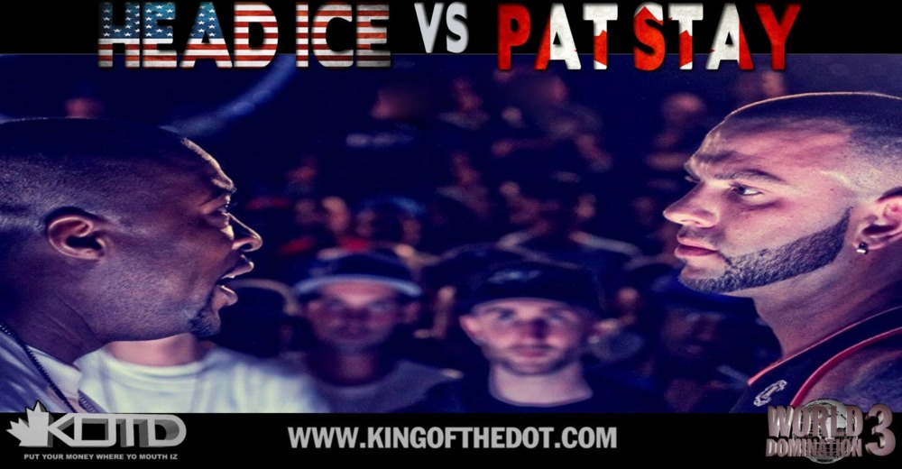 King of the Dot - Pat Stay vs Head ICE - Tekst piosenki, lyrics - teksciki.pl