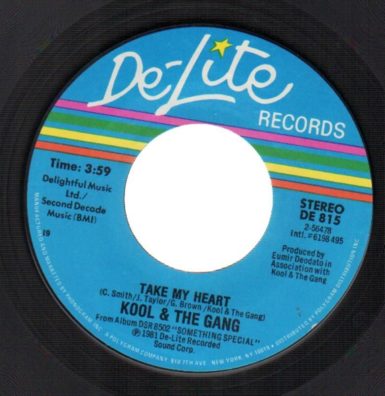Kool & the Gang - Take My Heart - Tekst piosenki, lyrics - teksciki.pl