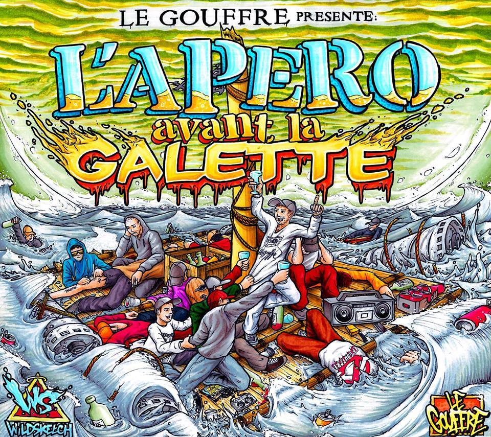 Le Gouffre - L'apéro avant la galette - Tekst piosenki, lyrics - teksciki.pl