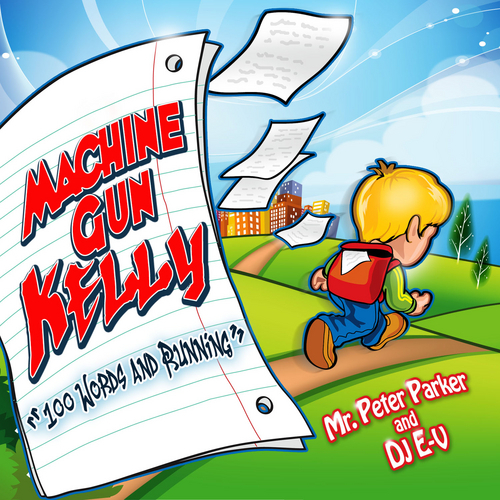 Machine Gun Kelly - Machine Gun Kelly-100 Words and Running-Album Art Lyrics - Tekst piosenki, lyrics - teksciki.pl