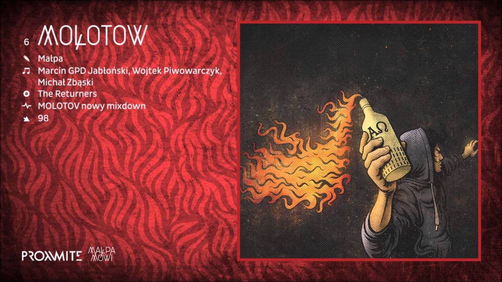 Małpa - Mołotow - Tekst piosenki, lyrics - teksciki.pl