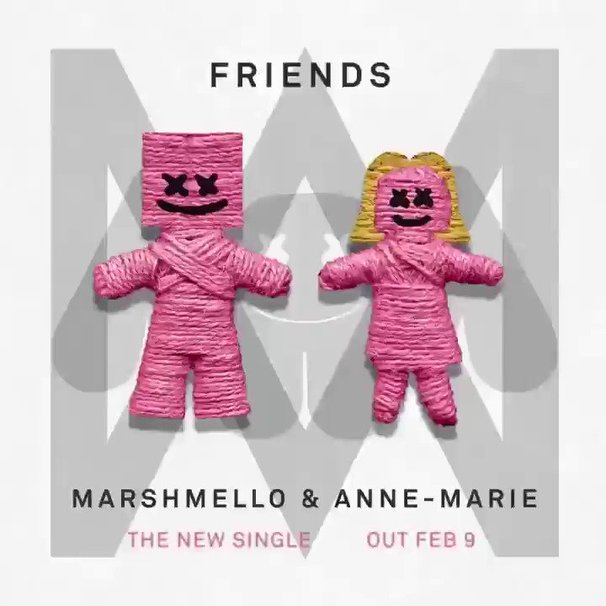Marshmello - Marshmello feat. Anne-Marie - FRIENDS - Tekst piosenki, lyrics - teksciki.pl