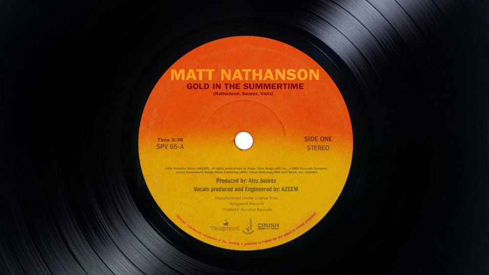 Matt Nathanson - Gold In The Summertime - Tekst piosenki, lyrics - teksciki.pl