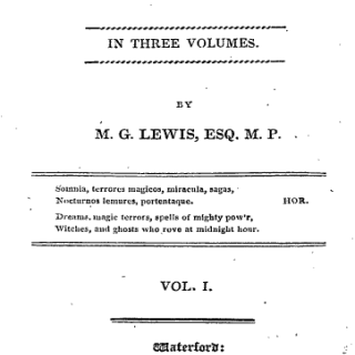 Matthew Lewis - The Monk 2.3 - Tekst piosenki, lyrics - teksciki.pl