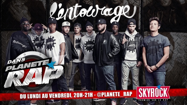Planète Rap - L'Entourage en live dans Planète Rap - Tekst piosenki, lyrics - teksciki.pl