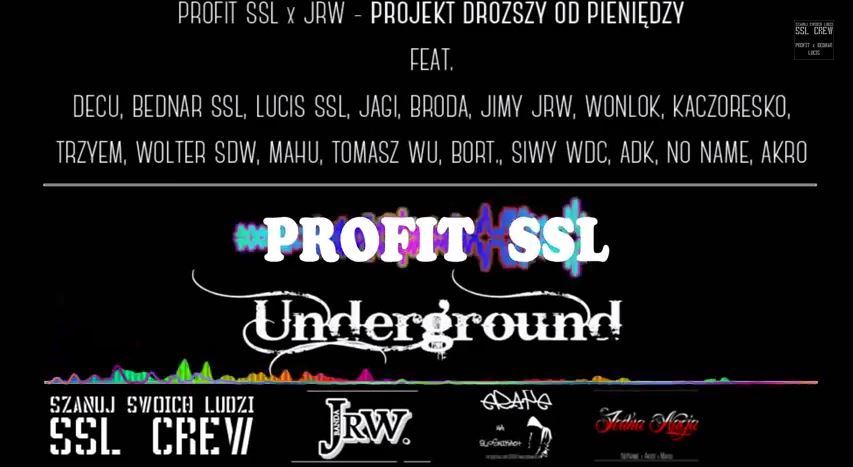 Profit SSL - Projekt droższy od pieniędzy - Tekst piosenki, lyrics - teksciki.pl