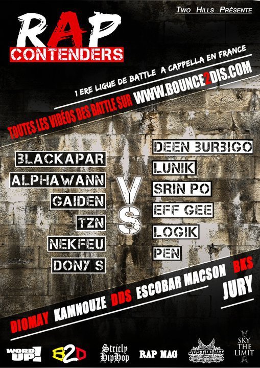 Rap Contenders - Gaïden vs Srin Po - Tekst piosenki, lyrics - teksciki.pl