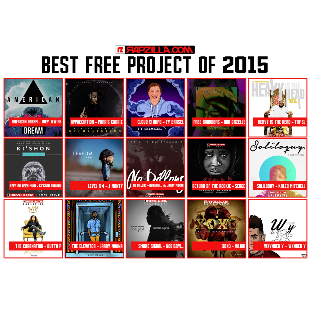 Rapzilla - Best Free Project Of 2015 - Tekst piosenki, lyrics - teksciki.pl