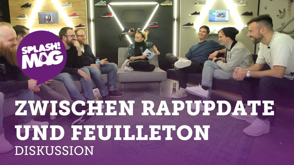 Splash! Mag - "Zwischen RapUpdate und Feuilleton" Talkrunde - Tekst piosenki, lyrics - teksciki.pl