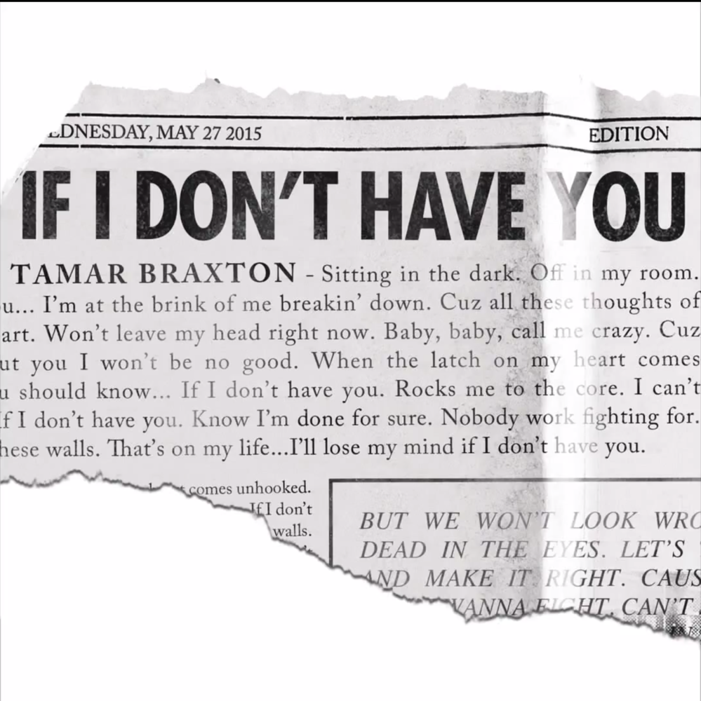 Tamar Braxton - If I Don't Have You - Tekst piosenki, lyrics - teksciki.pl
