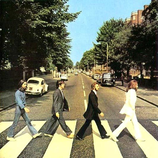 The Beatles - Abbey Road Album Art - Tekst piosenki, lyrics - teksciki.pl