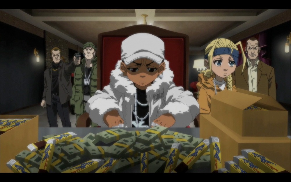 The Boondocks - The Fundraiser - Tekst piosenki, lyrics - teksciki.pl