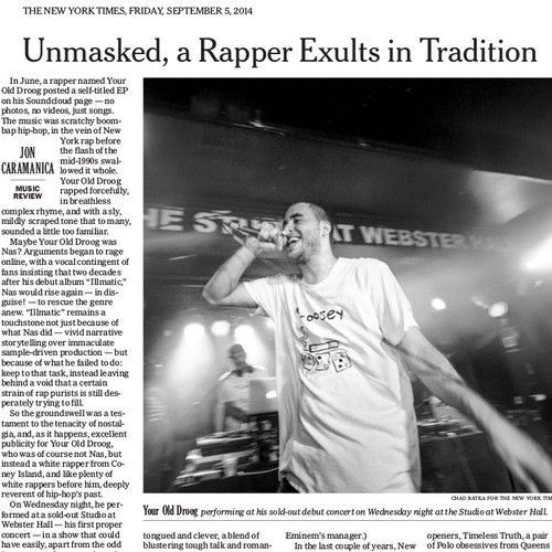 Your Old Droog - Get The Paper - Tekst piosenki, lyrics - teksciki.pl